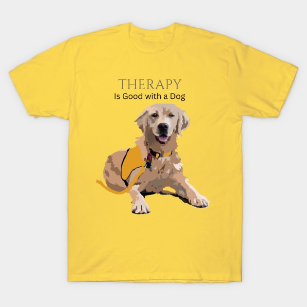 Therapy dog shirt online